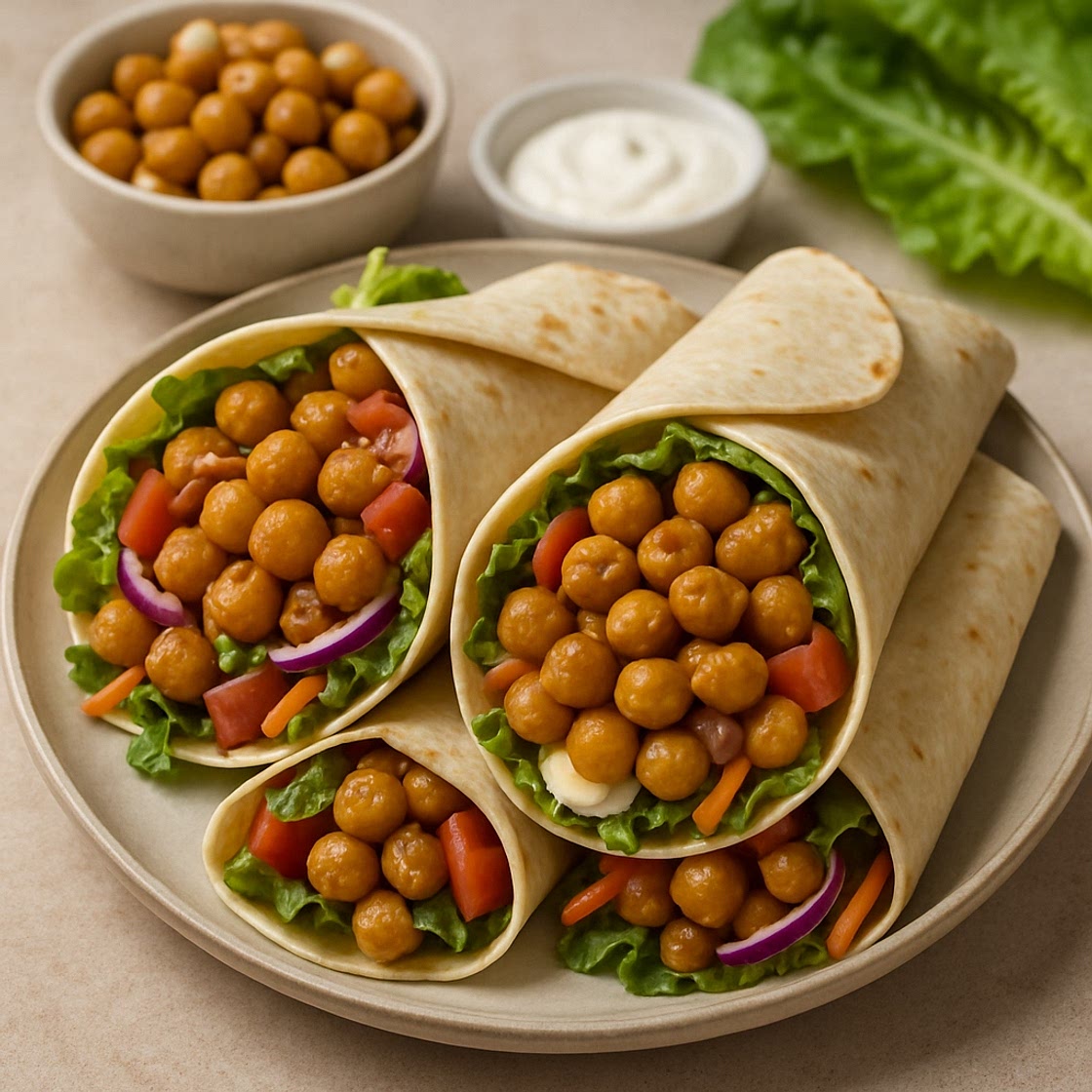 CHICKPEA WRAPS