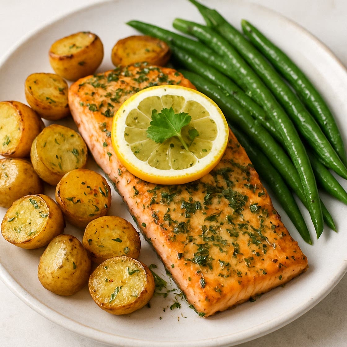 LEMON HERB SALMON