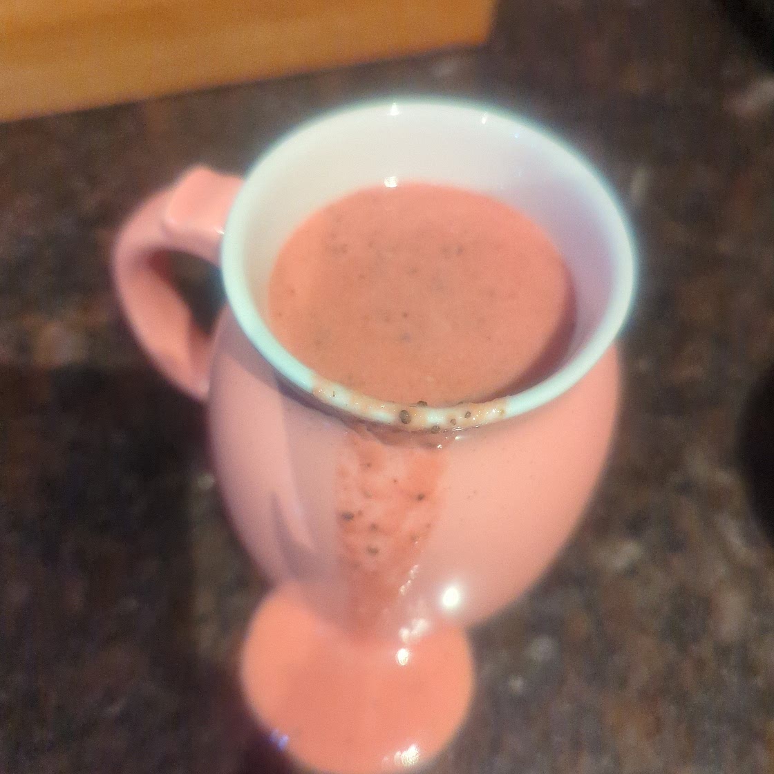 Hot Pink Breakfast Smoothie