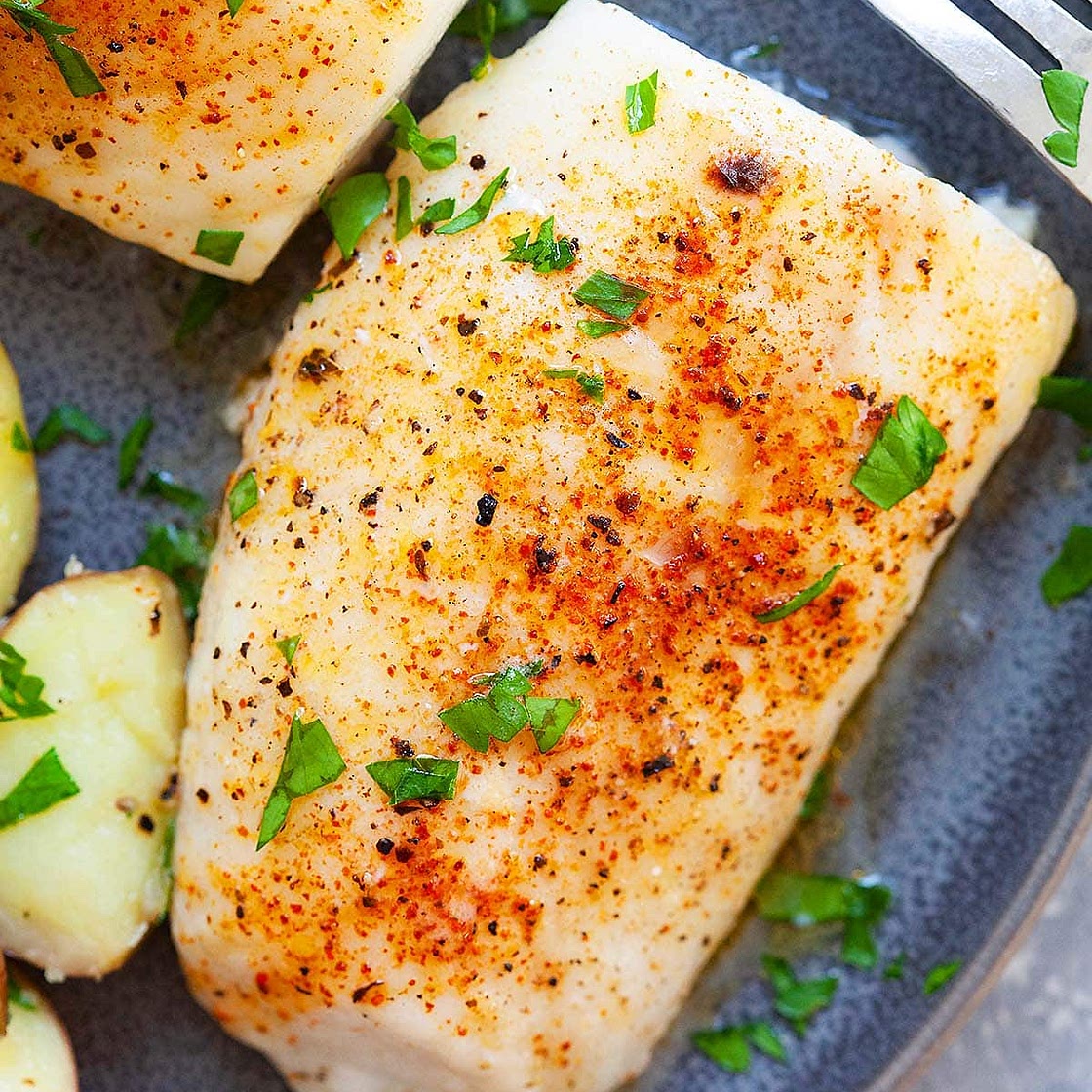 Moist Oven Baked Cod