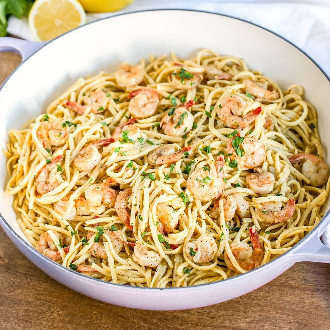 One-Pot Shrimp Pasta Recipe