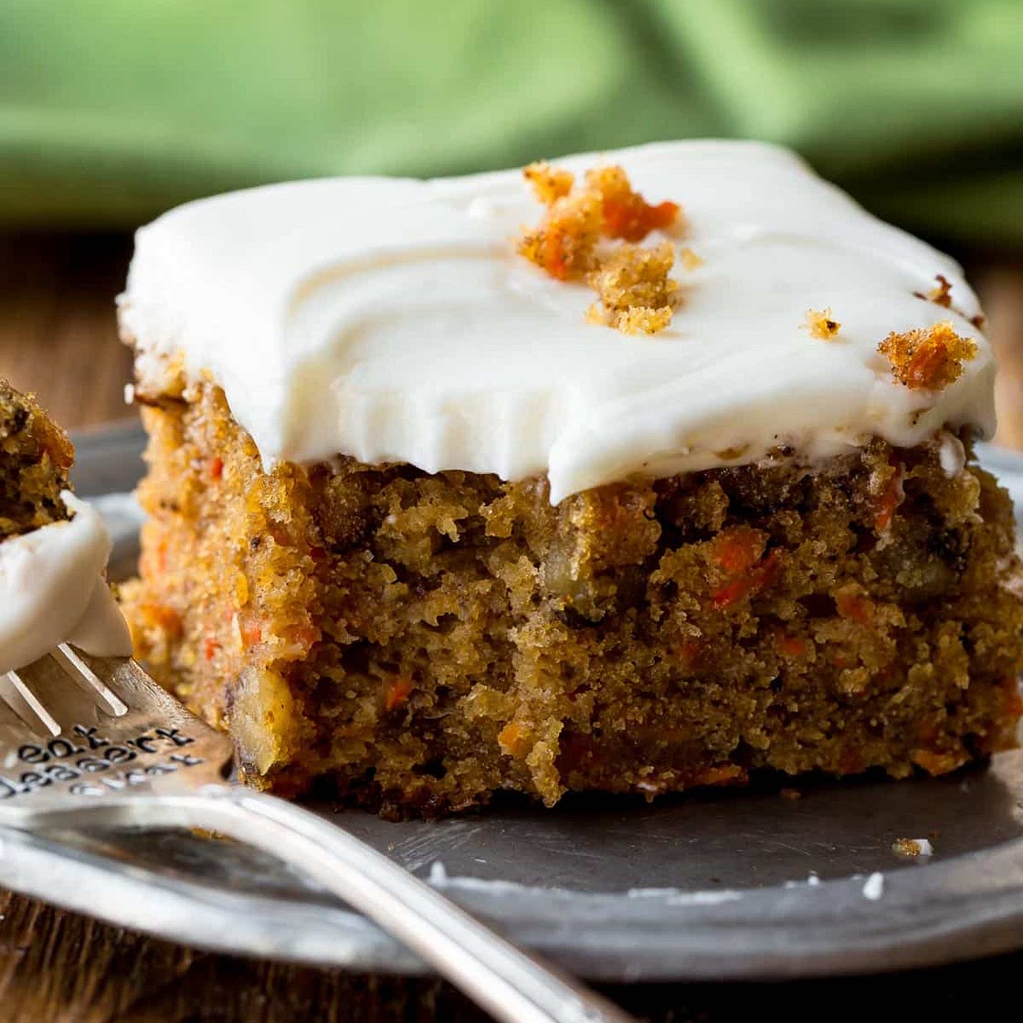 Pineapple Carrot Cake with Cream Cheese Frosting