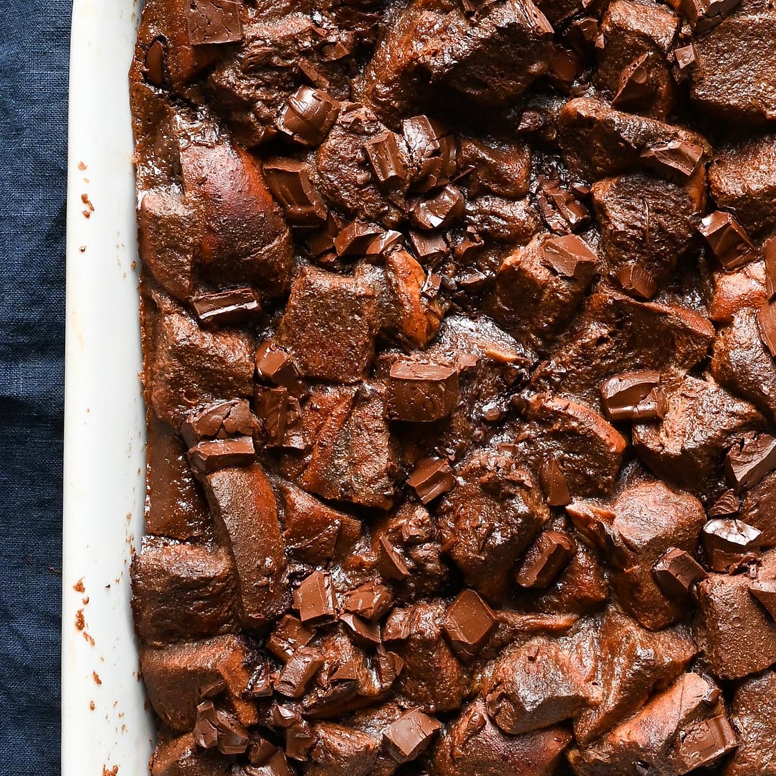 Chocolate Bread Pudding