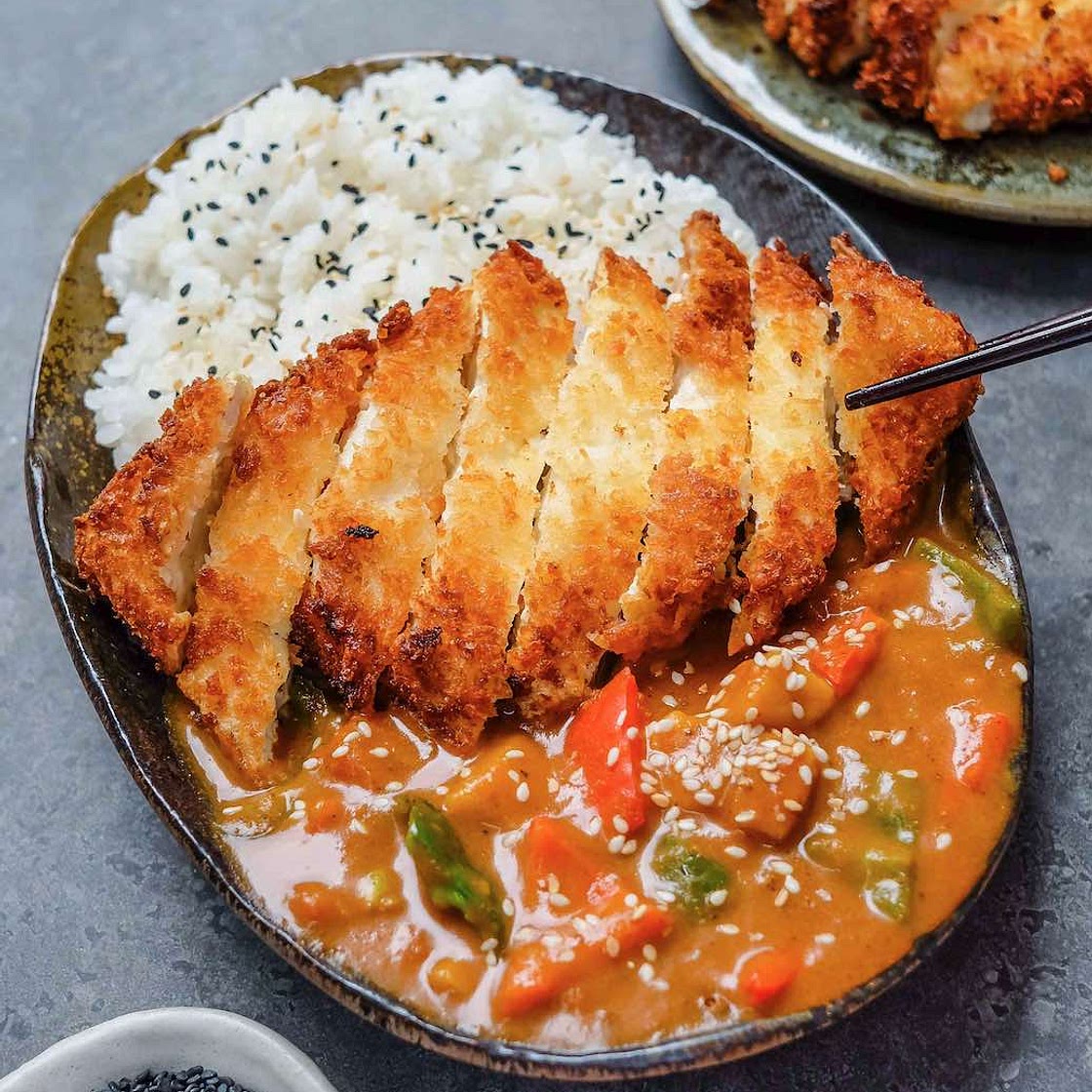 Tofu Katsu and Japanese Curry