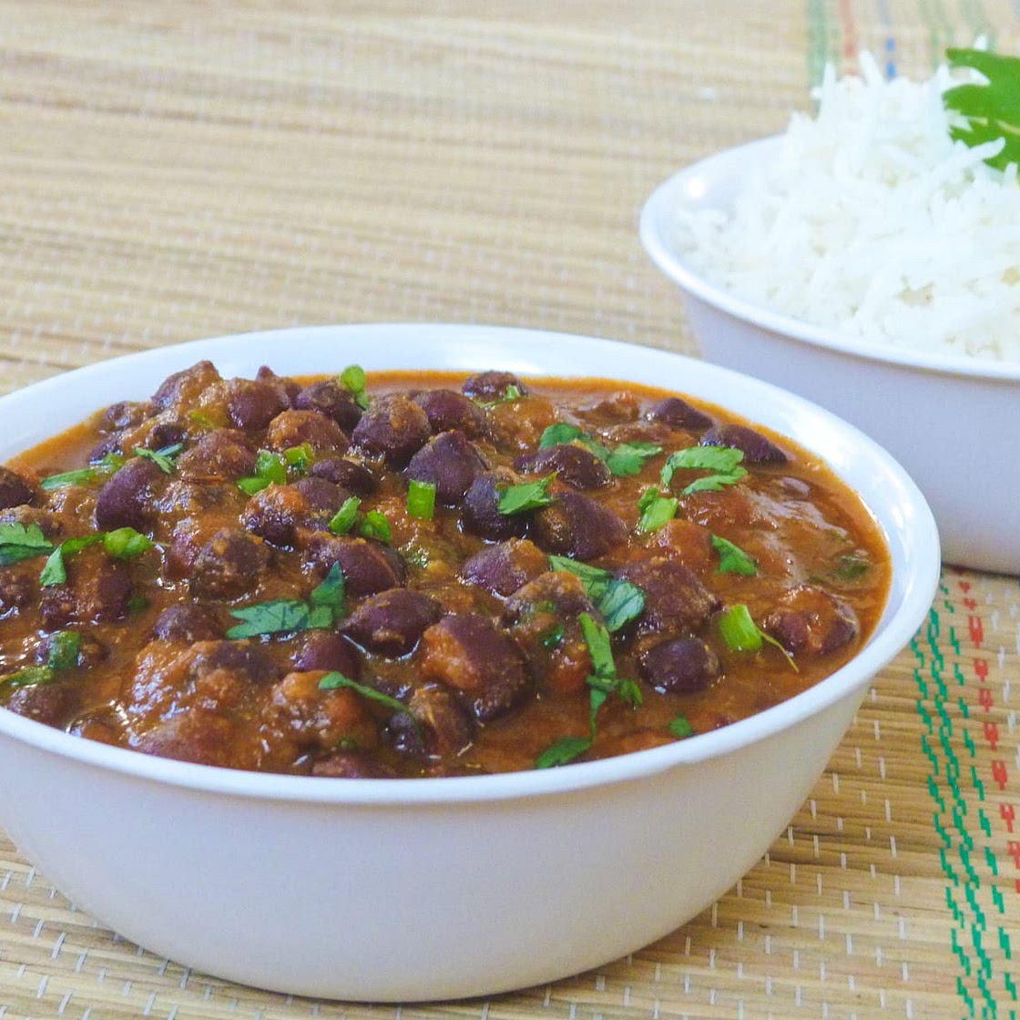 Kala Chana (Black Chickpeas Curry)