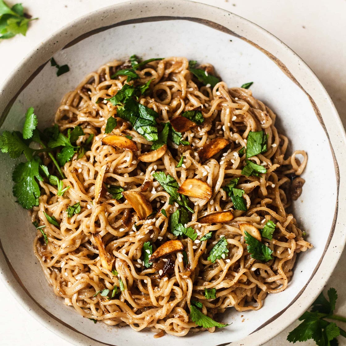Maggi Noodles Recipe with Black Pepper and Garlic