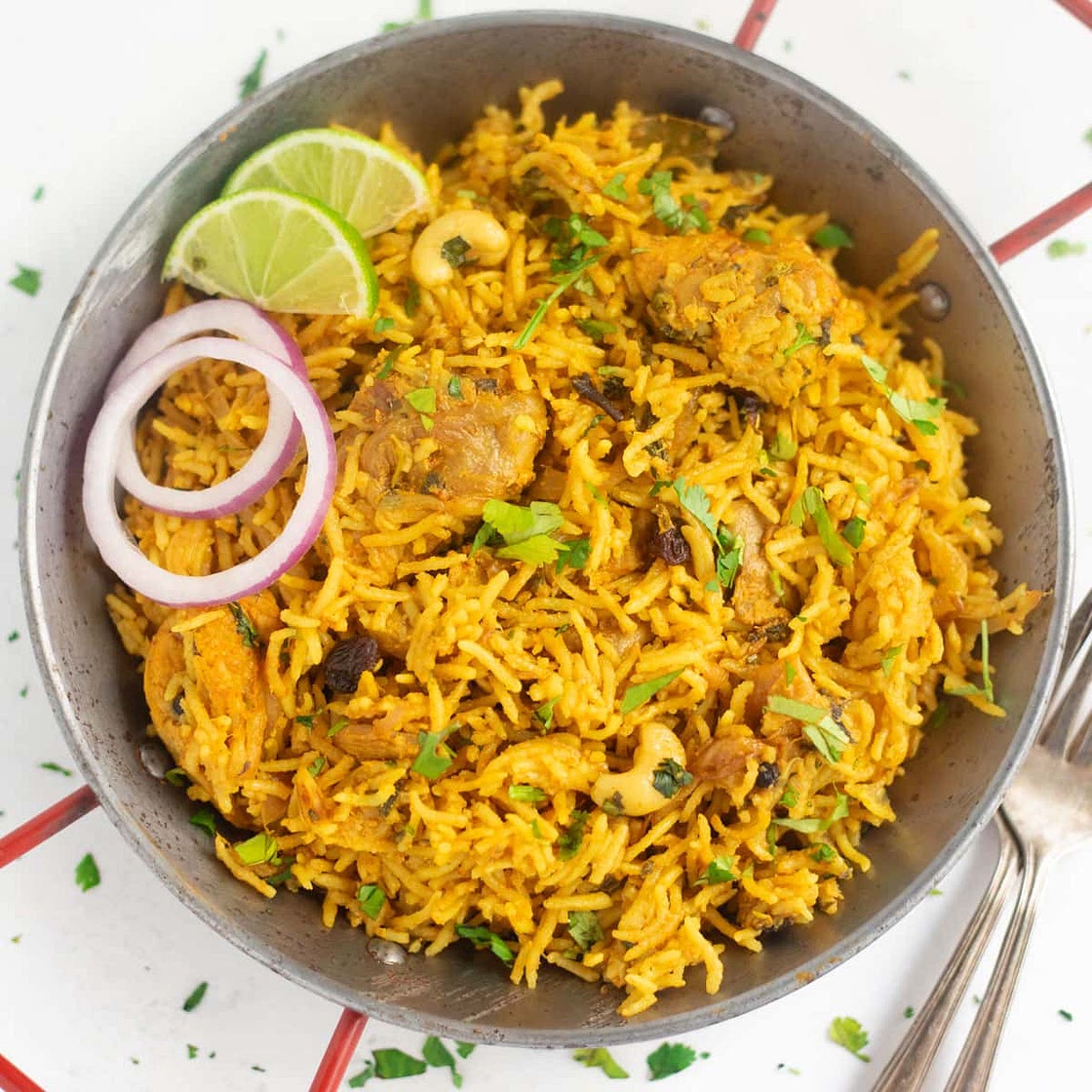 Instant Pot Chicken Biryani