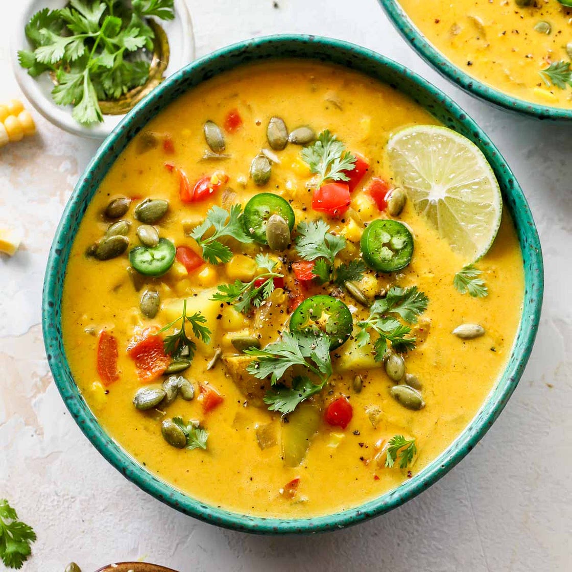 Coconut Curry Corn Chowder