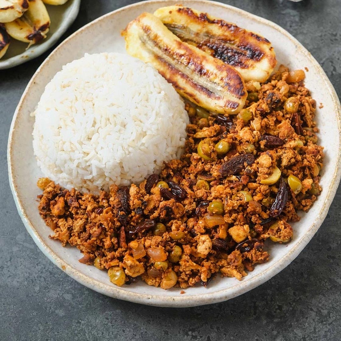 Arroz a la Cubana (Filipino Vegan Recipe)