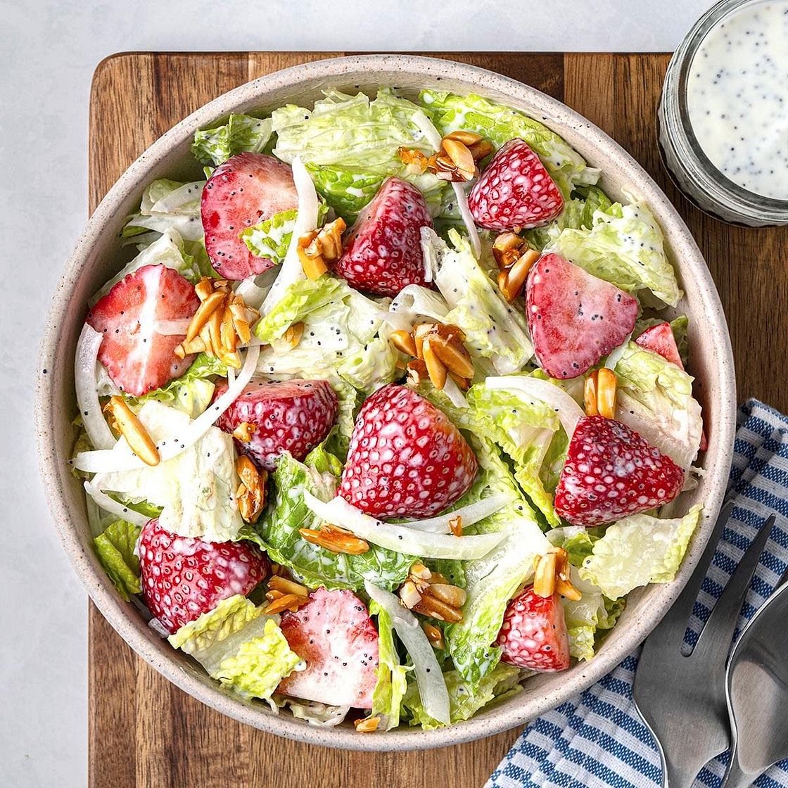 Strawberry Poppy Seed Salad