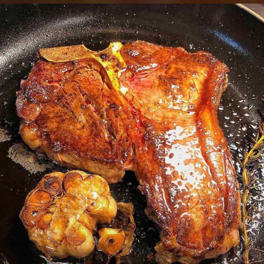 T-bone steak