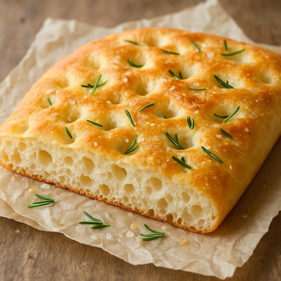 LIGHT AND AIRY FOCACCIA
