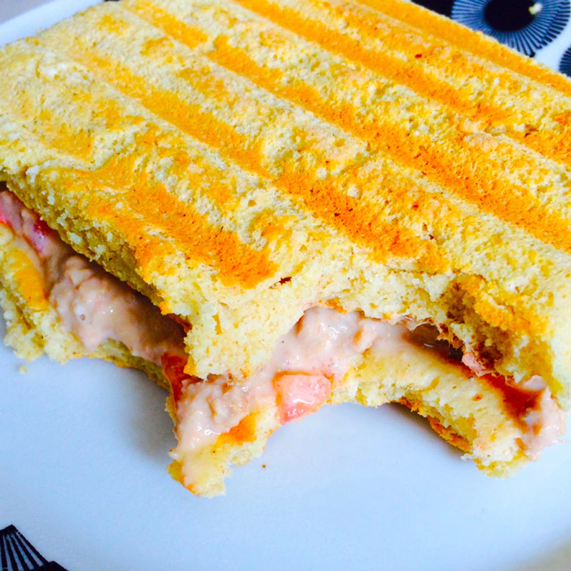 Pão de microondas fácil light