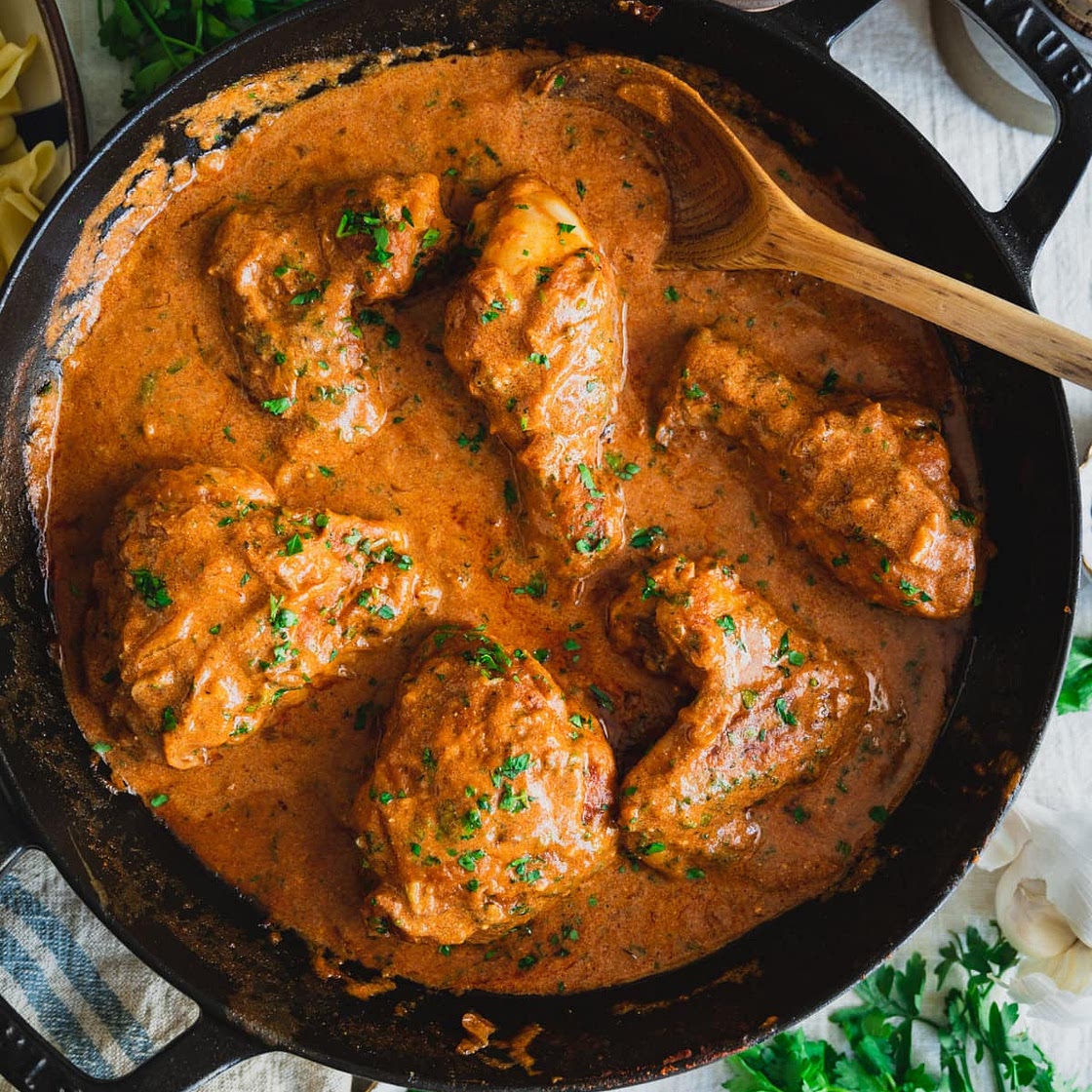 Hungarian Chicken Paprikash Recipe