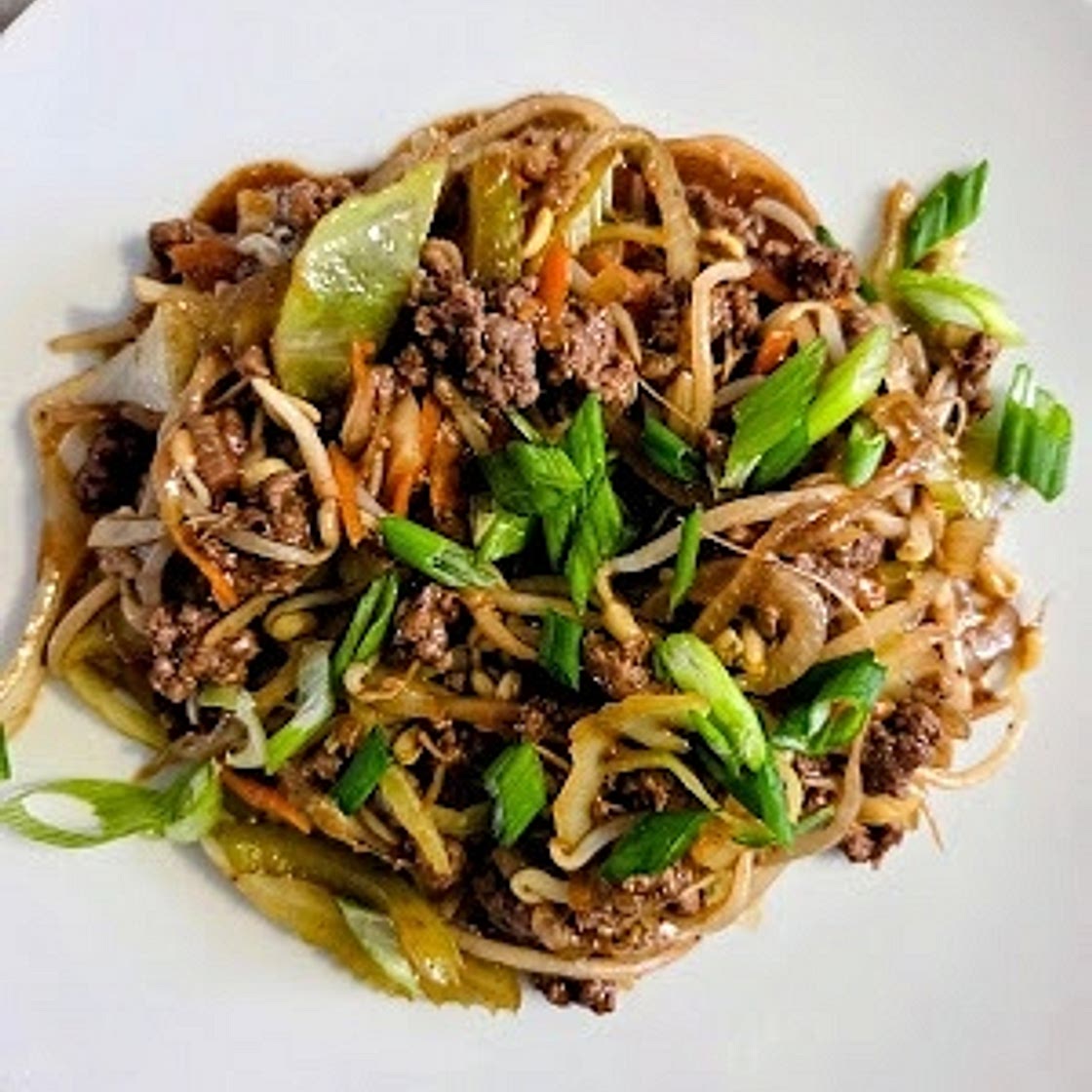 Savory Beef Chop Suey