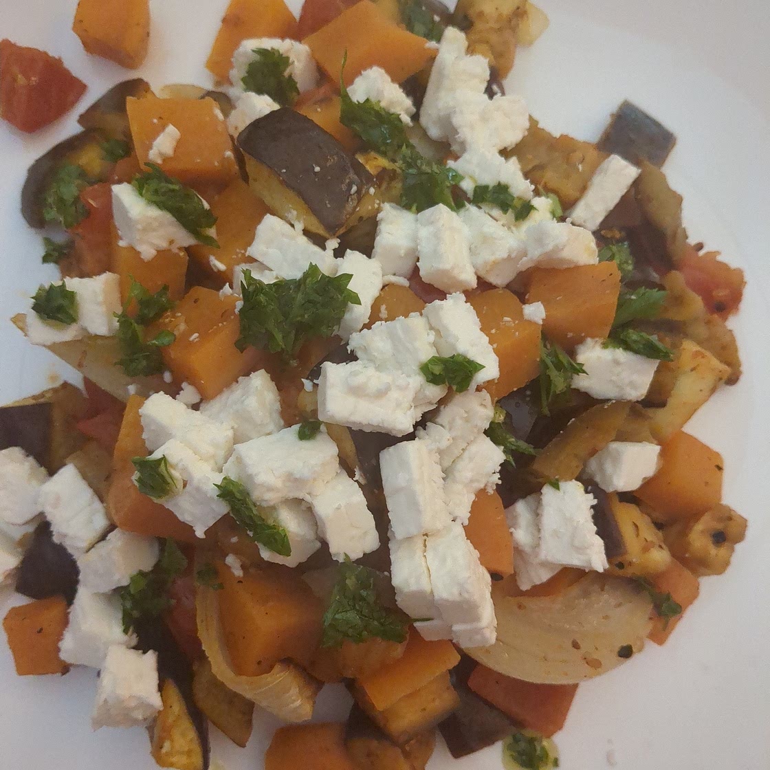 LENTICCHIE AL CUMINO E FORMAGGIO GRECO