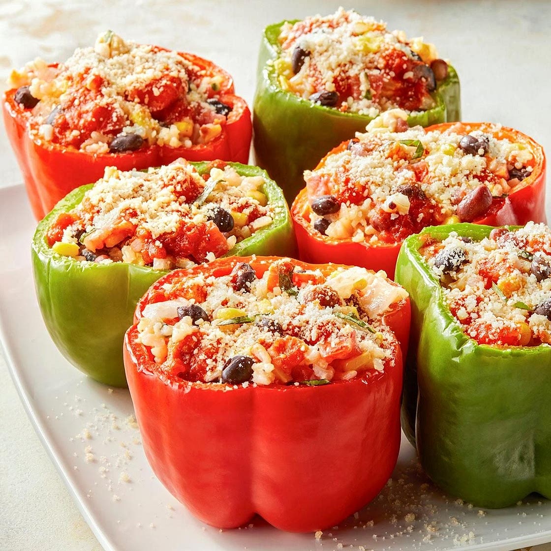 Vegetarian Stuffed Peppers
