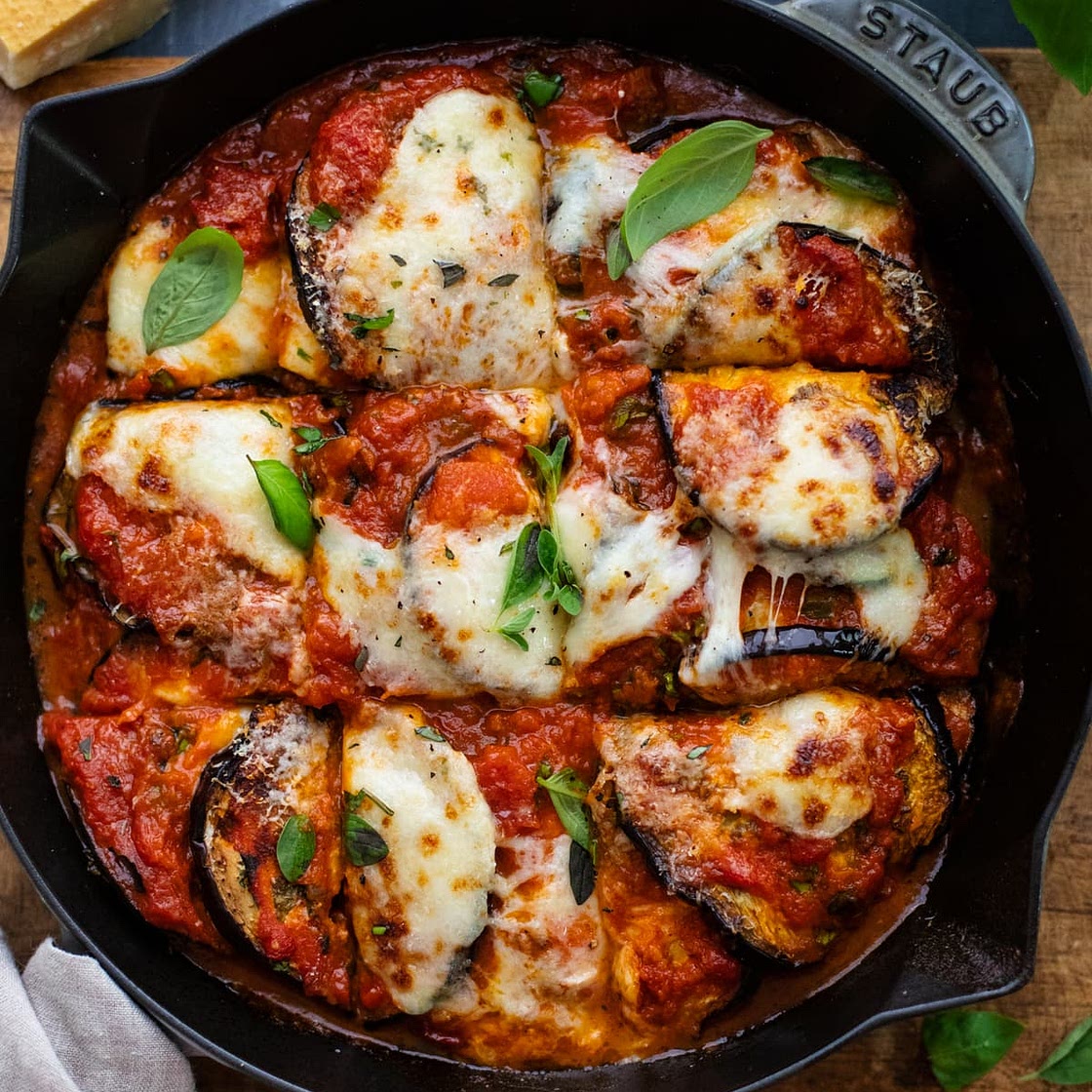 Roasted Eggplant & Zucchini Lasagna
