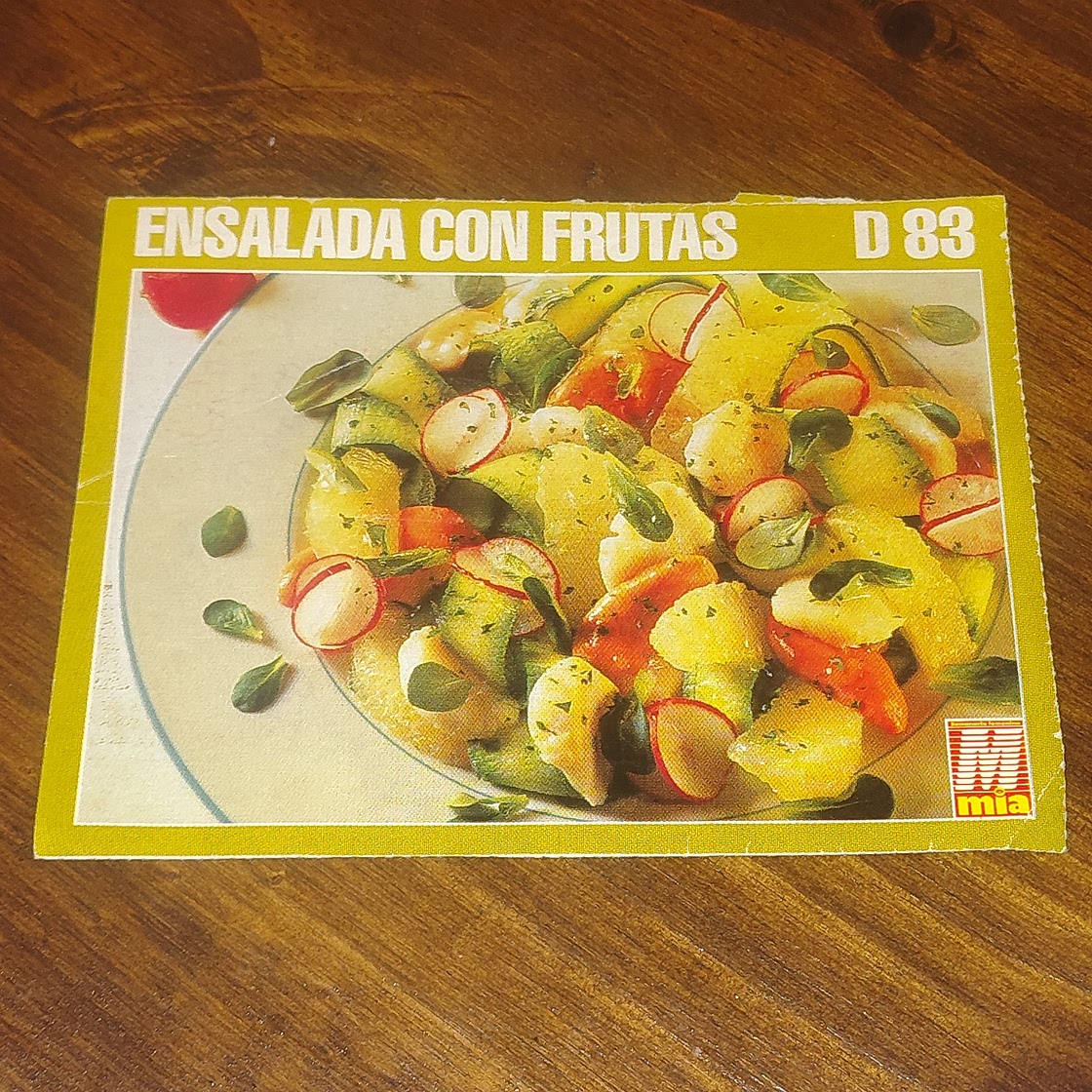 Ensalada con frutas