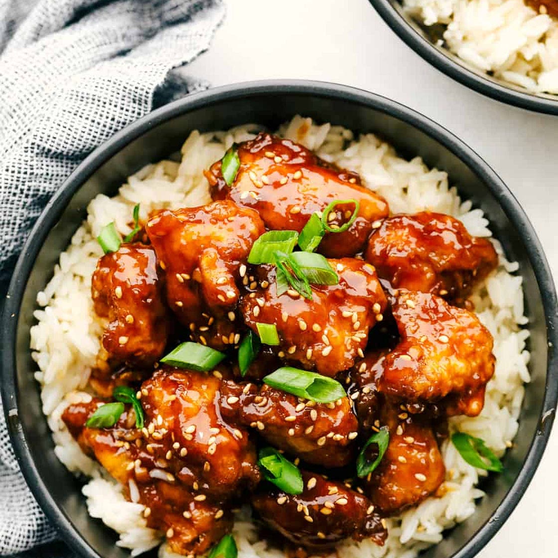 Baked Honey Sesame Chicken