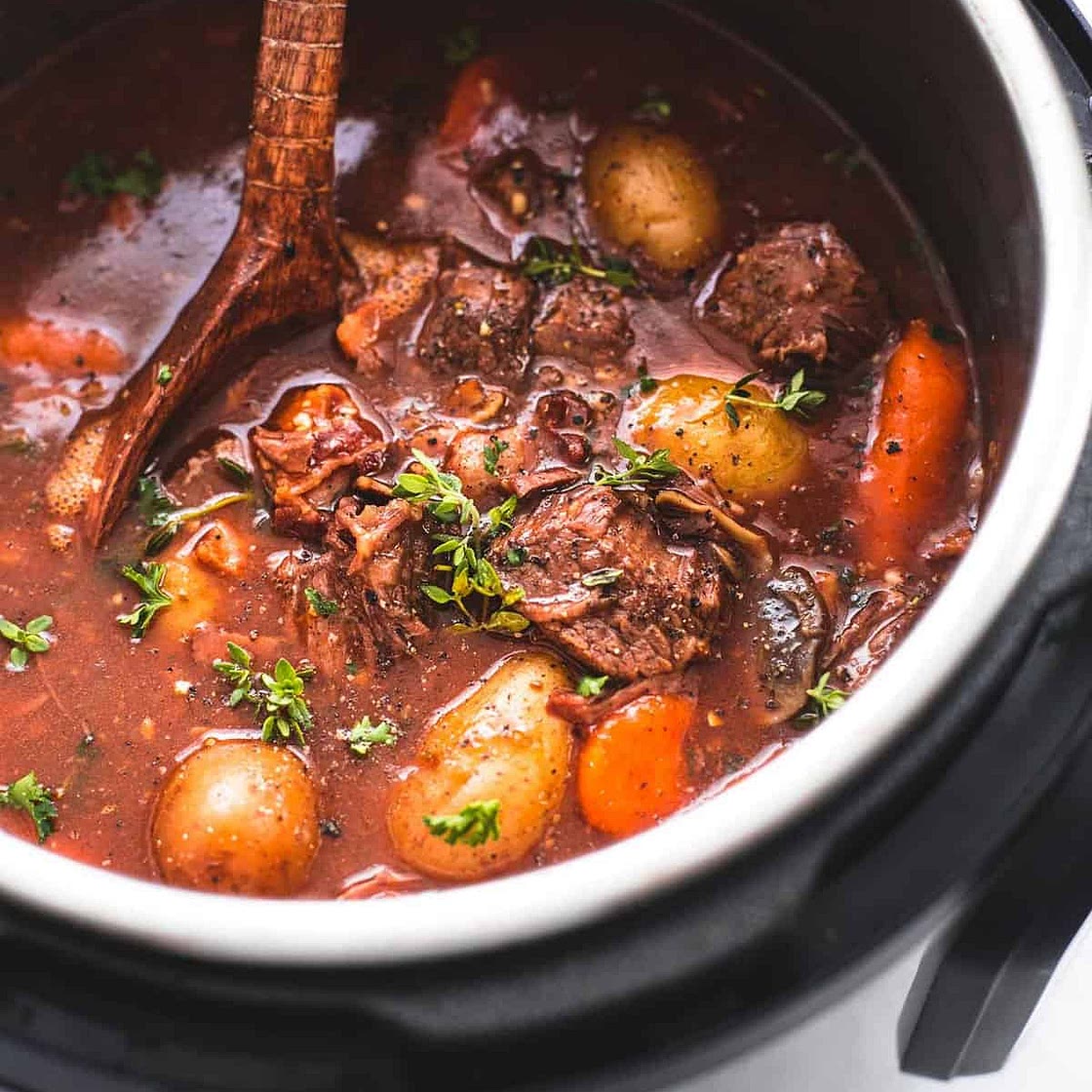 Instant Pot Beef Bourguignon