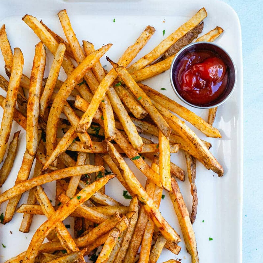 Baked French Fries (So Crispy!)