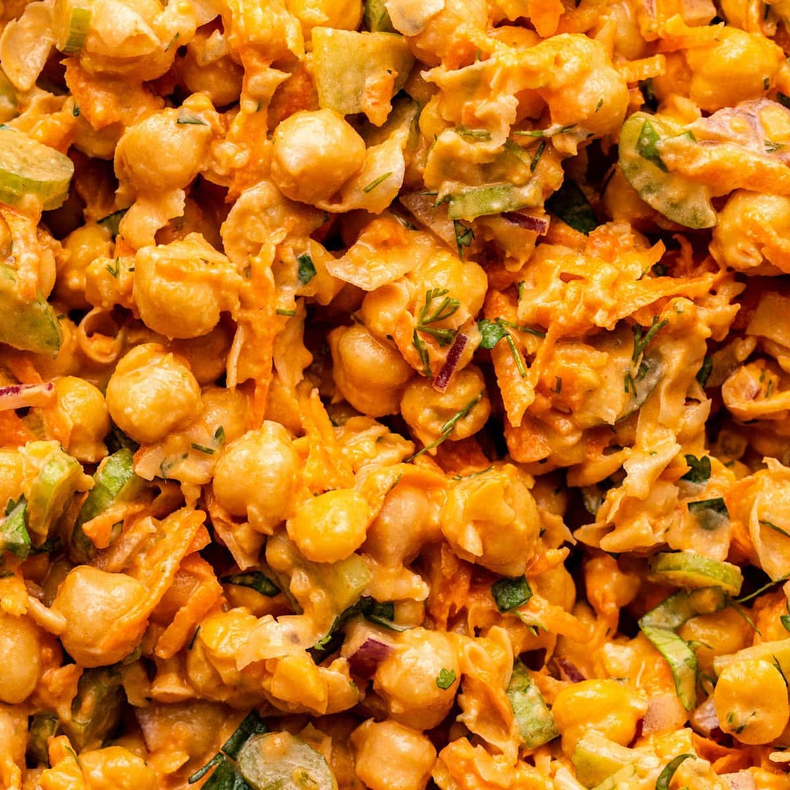 Buffalo Chickpea Salad