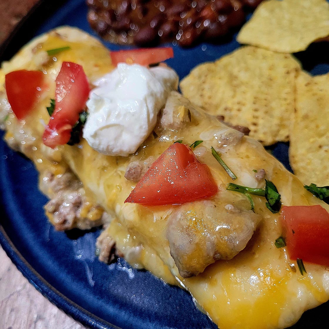 Loaded Beef Enchilada Recipe