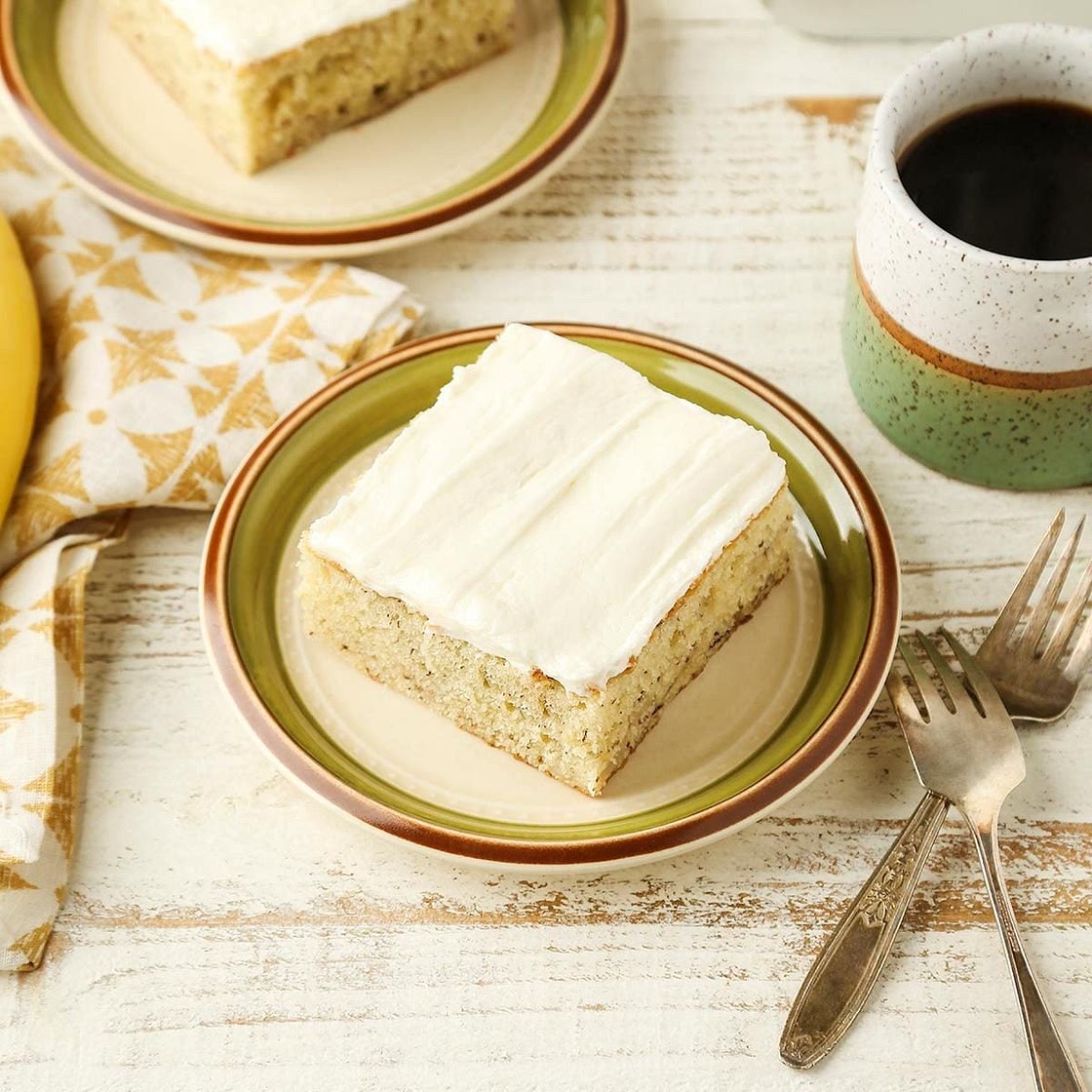 Banana Bars with Cream Cheese Frosting