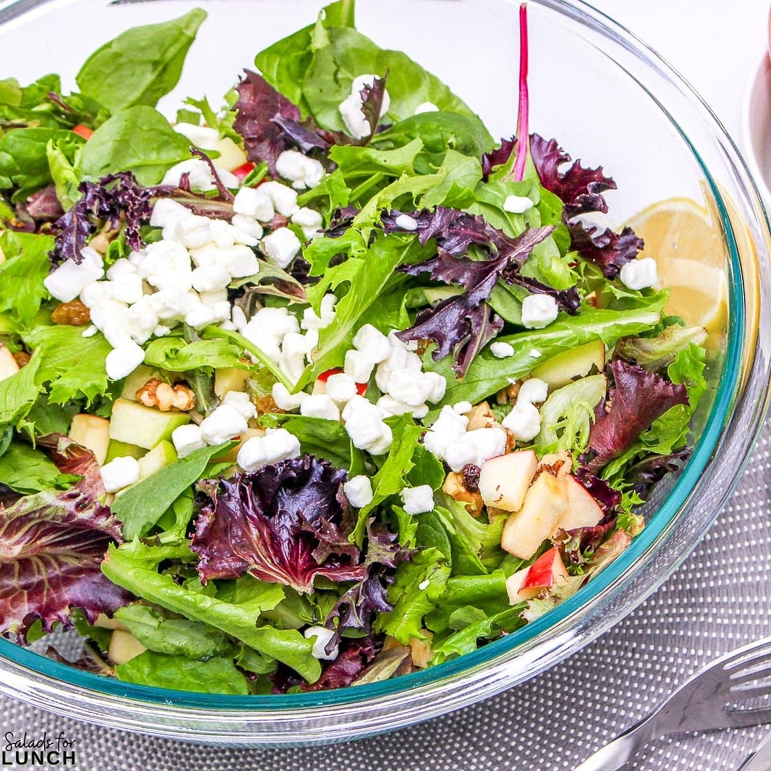 Apple and Goat Cheese Salad Recipe