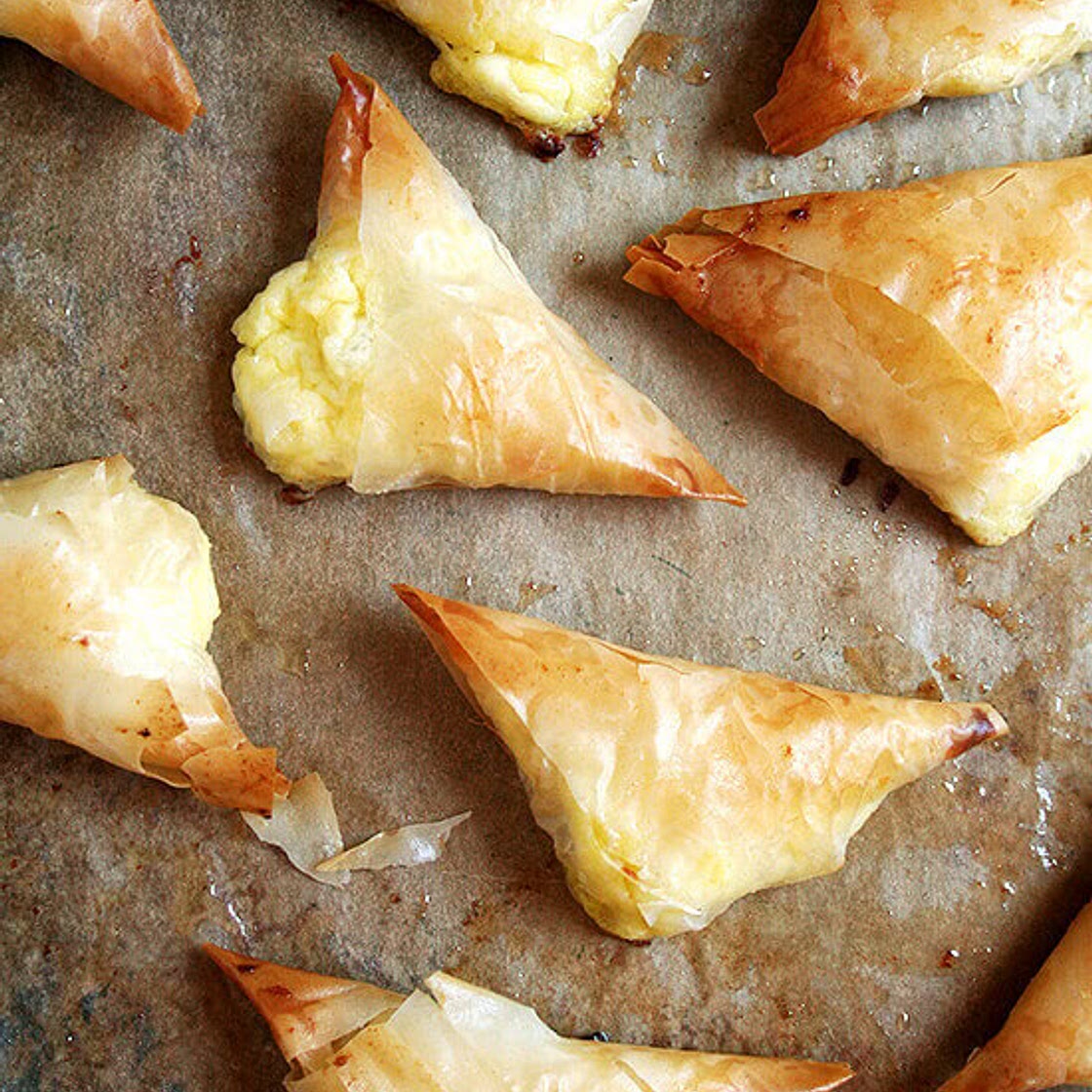 Tiropita Recipe, Greek Feta Cheese Pies
