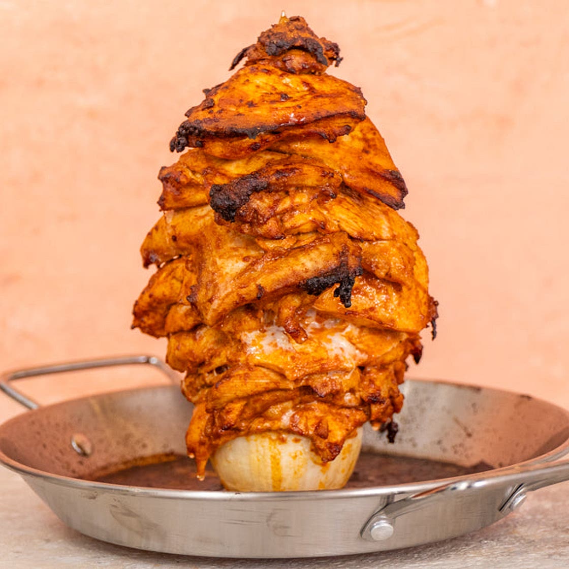 Shawarma style chicken thighs