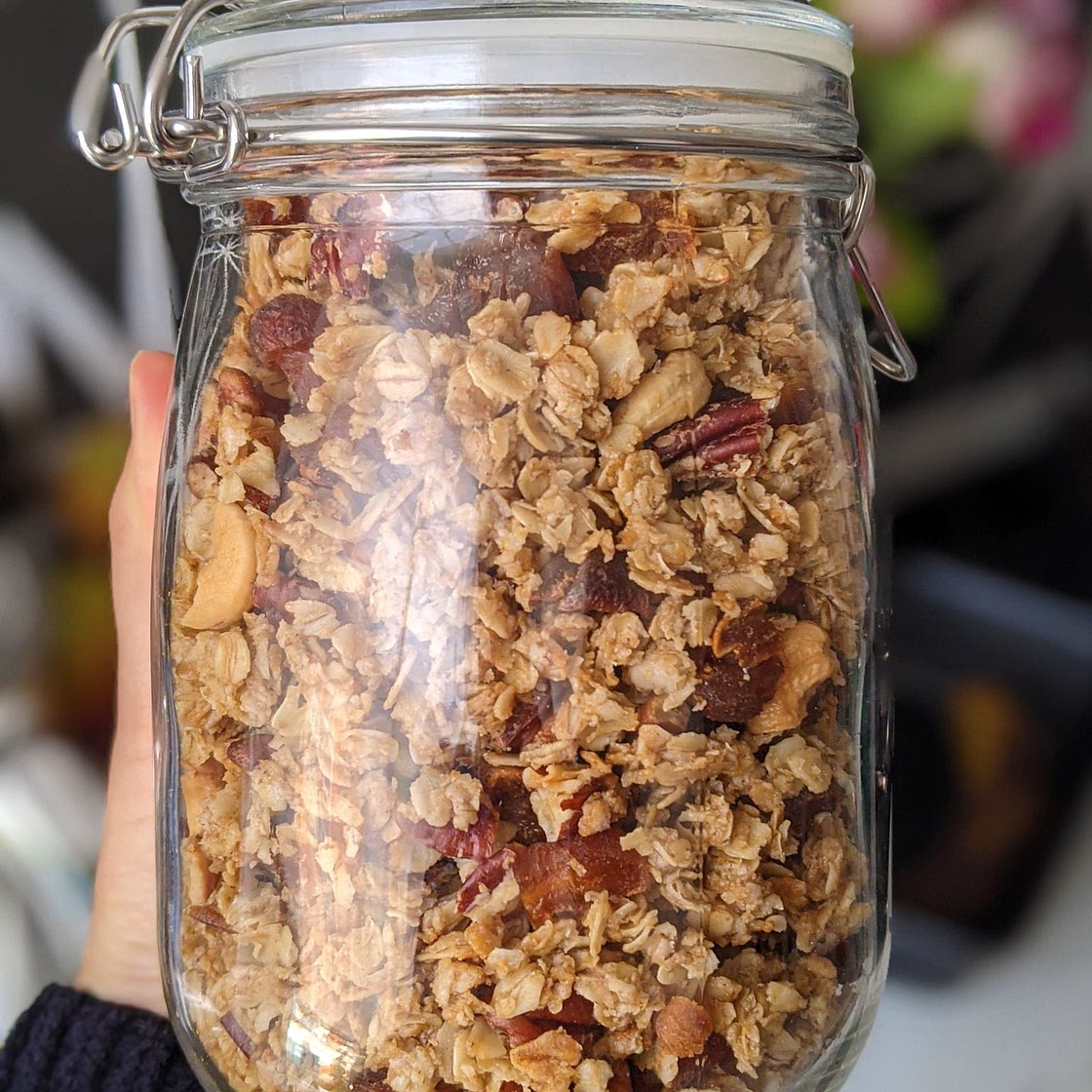 Maple, Pecan & Apricot Granola (GF)
