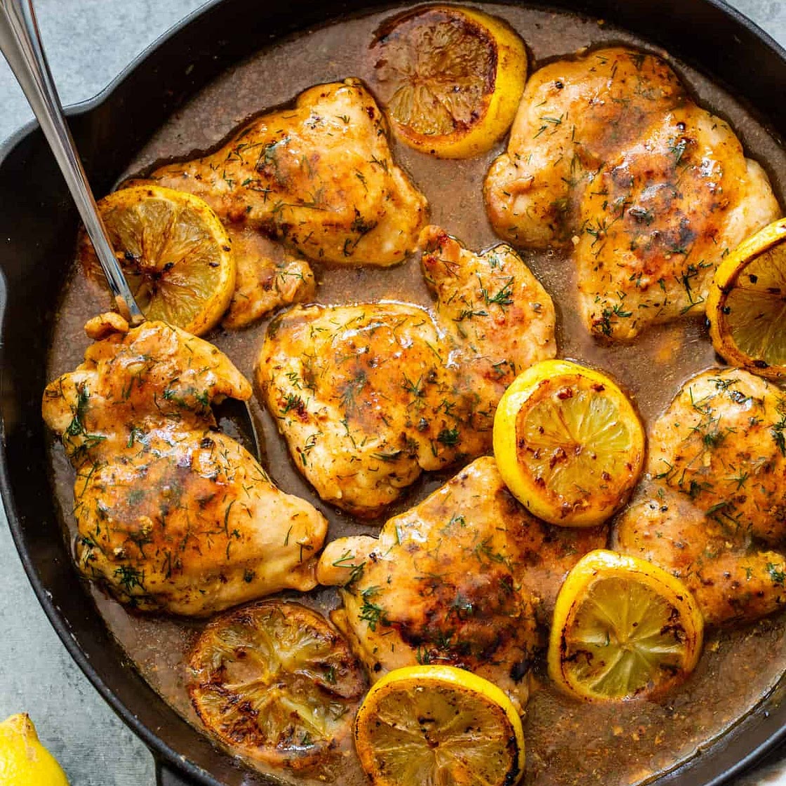 Lemon Dill Chicken {Paleo, Whole30, Keto}