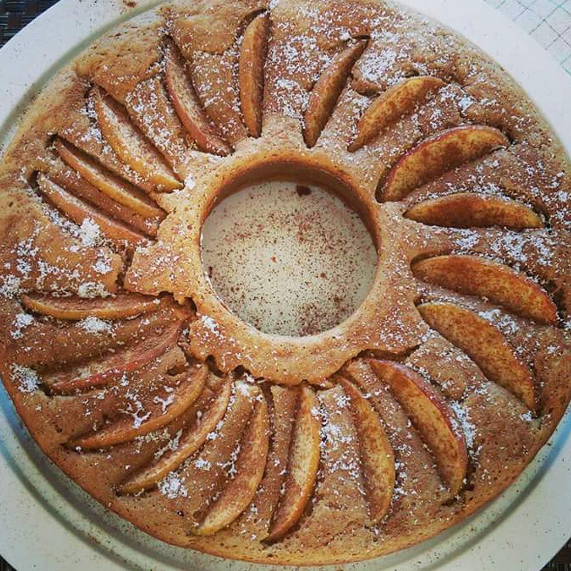 Bolo de maçã