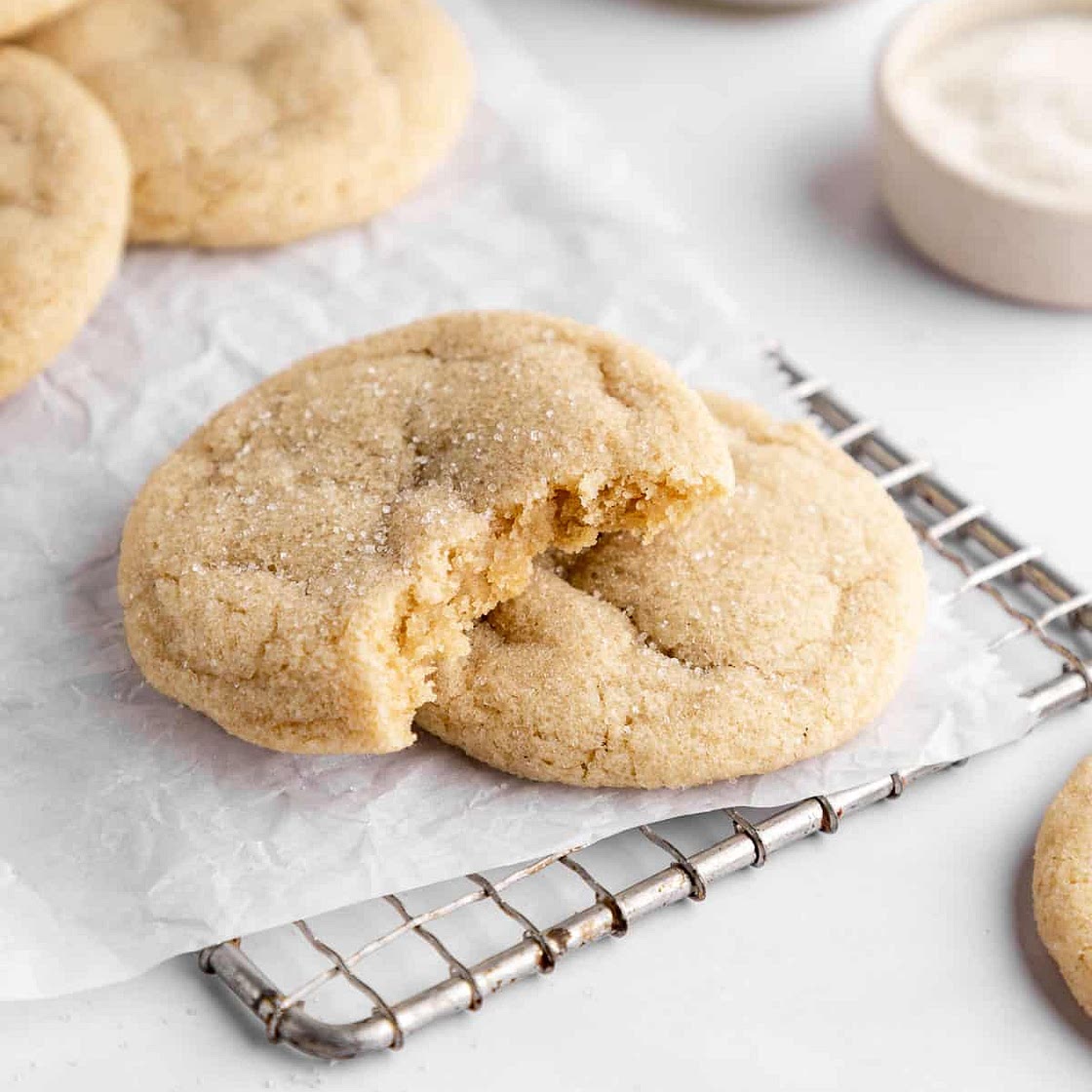 Vegan Sugar Cookies (Soft & Chewy!)