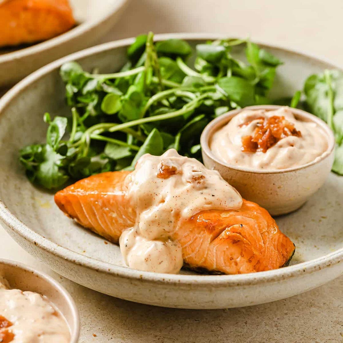 Frozen salmon in air fryer recipe