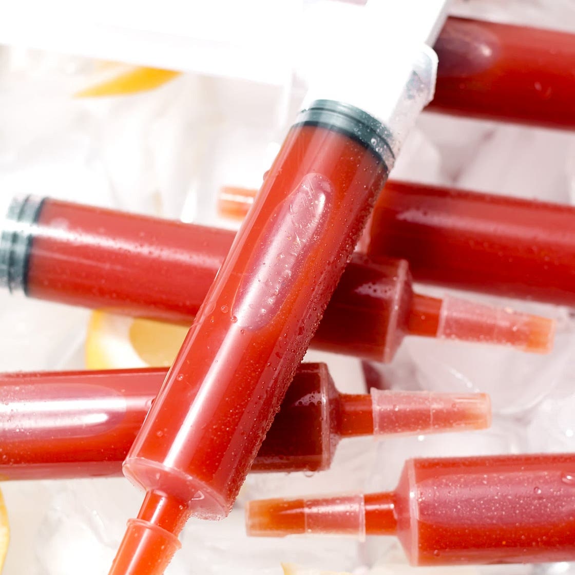 Halloween Bloody Mary Shot Syringes