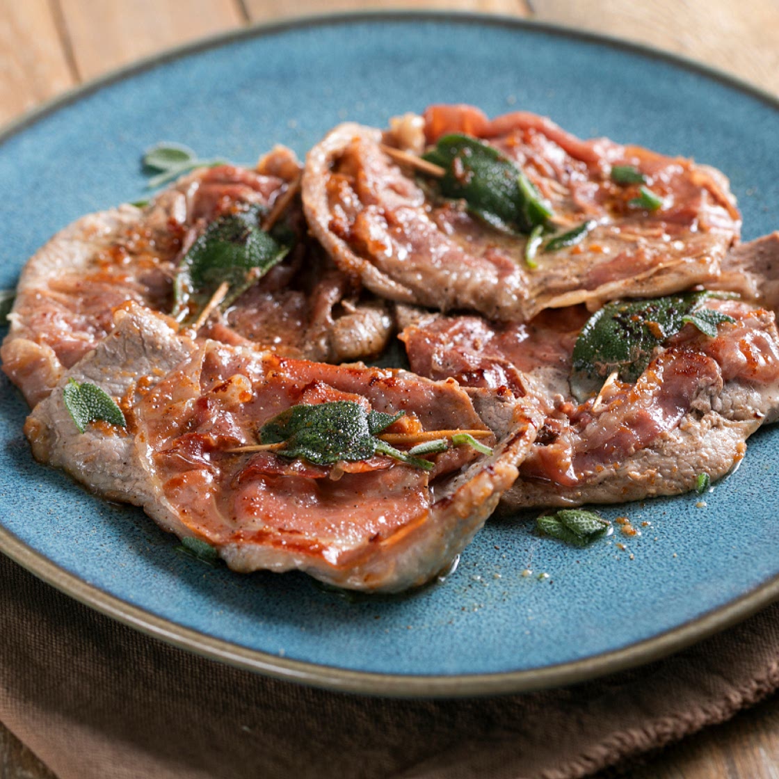 Saltimbocca alla Romana (Roman-style veal cutlets)