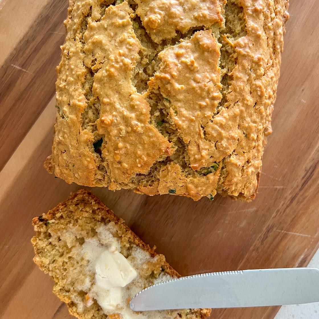 Zucchini Oatmeal Bread