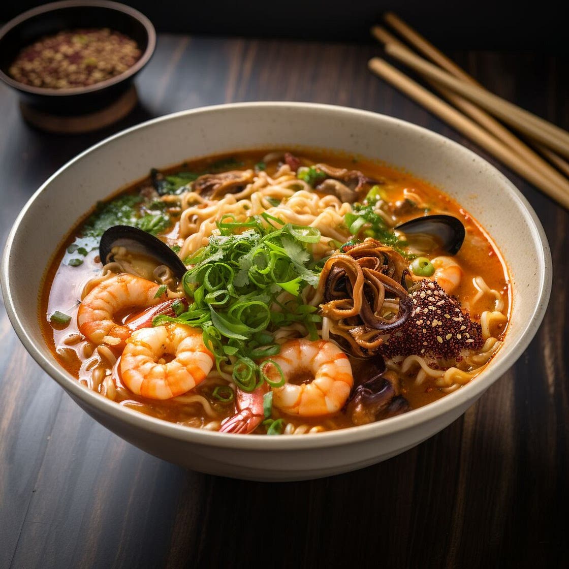 Spicy Seafood Ramen