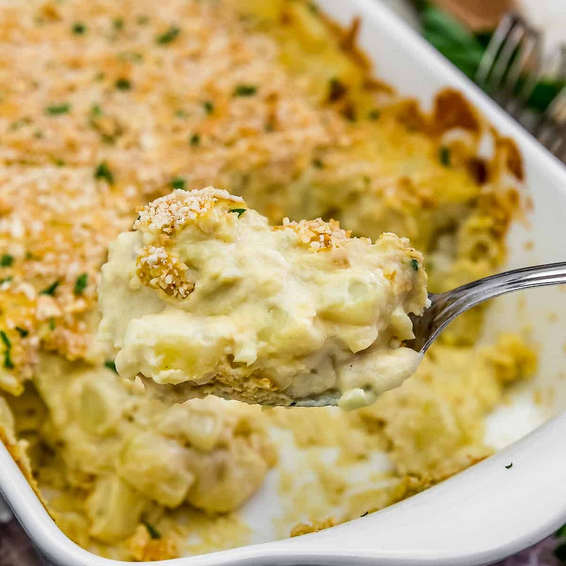 Vegan Funeral Potatoes