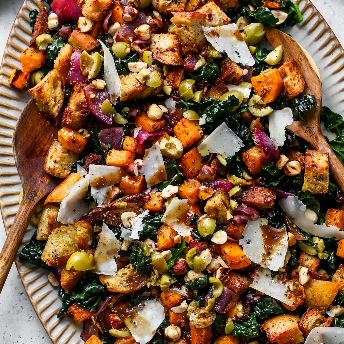 Autumn Panzanella Salad