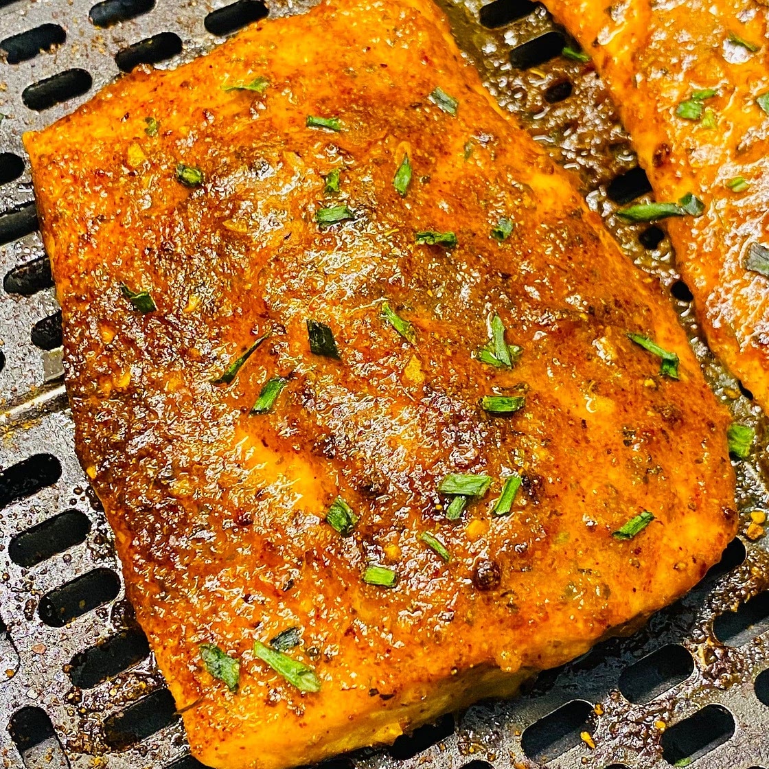 Air Fryer BBQ Trout