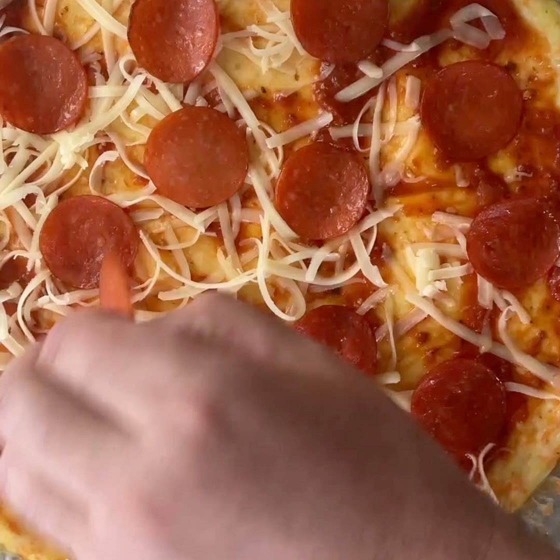 Crispy, cheesy thin crust pizza made with just eggs and cheese… 