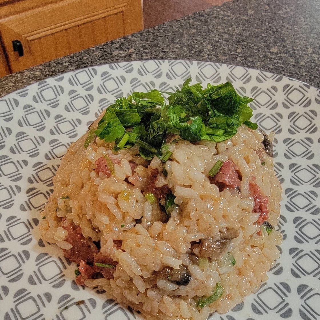 Sticky Rice with Chinese Sausage