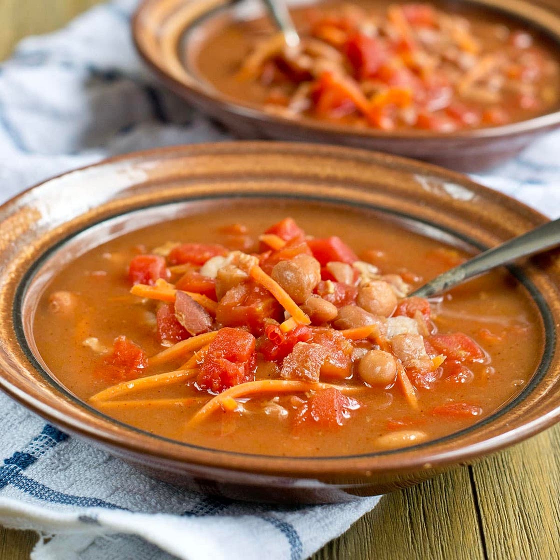 Bean and Bacon Soup Recipe