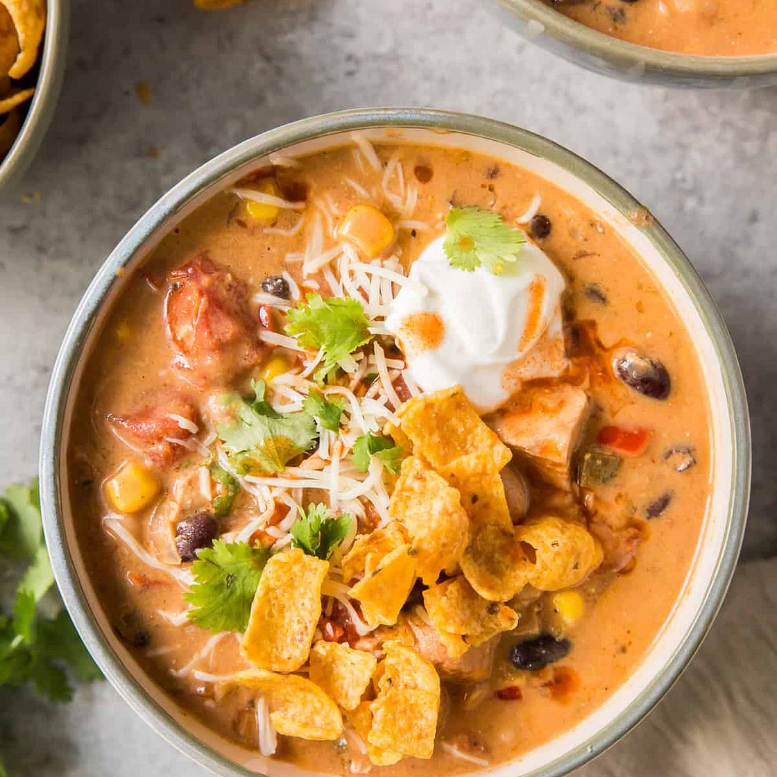 Creamy Southwest Chicken Soup