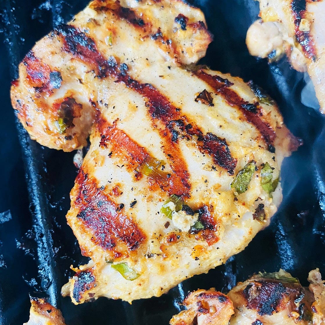 Grilled Lemon Basil Chicken