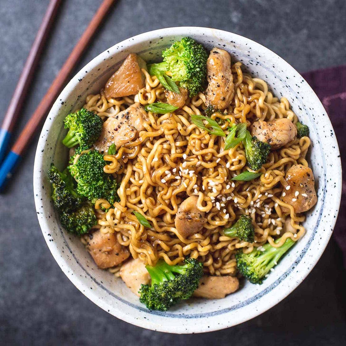 20-Minute Chicken Ramen Stir-Fry